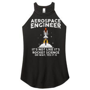 Cool Aerospace Engineer For Men Women Rocket Scientist Space Women’s Perfect Tri Rocker Tank