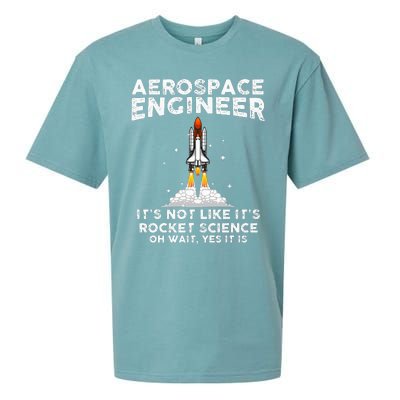 Cool Aerospace Engineer For Men Women Rocket Scientist Space Sueded Cloud Jersey T-Shirt