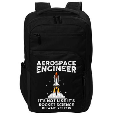 Cool Aerospace Engineer For Men Women Rocket Scientist Space Impact Tech Backpack