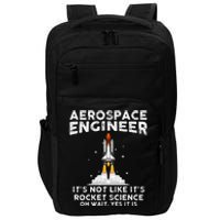 Cool Aerospace Engineer For Men Women Rocket Scientist Space Impact Tech Backpack