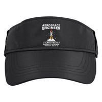 Cool Aerospace Engineer For Men Women Rocket Scientist Space Adult Drive Performance Visor