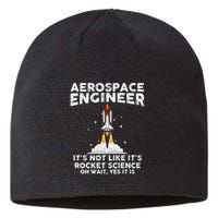 Cool Aerospace Engineer For Men Women Rocket Scientist Space Sustainable Beanie