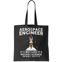 Cool Aerospace Engineer For Men Women Rocket Scientist Space Tote Bag