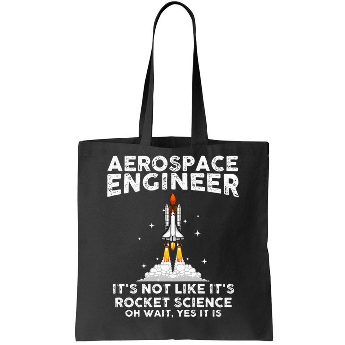 Cool Aerospace Engineer For Men Women Rocket Scientist Space Tote Bag