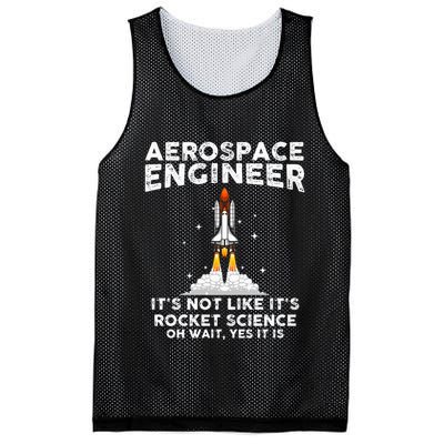 Cool Aerospace Engineer For Men Women Rocket Scientist Space Mesh Reversible Basketball Jersey Tank