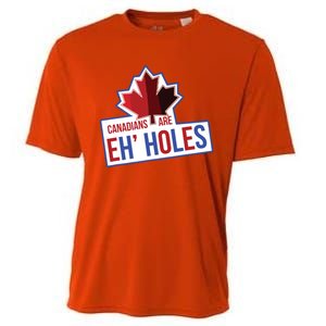 Canadians Are Eh Holes Funny Canada Cooling Performance Crew T-Shirt