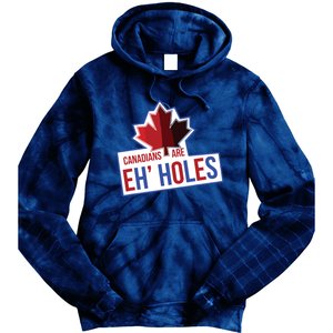 Canadians Are Eh Holes Funny Canada Tie Dye Hoodie