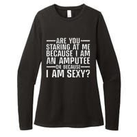 Cool Ampu For Men Women Leg Amputation Handicapped Sexy Womens CVC Long Sleeve Shirt