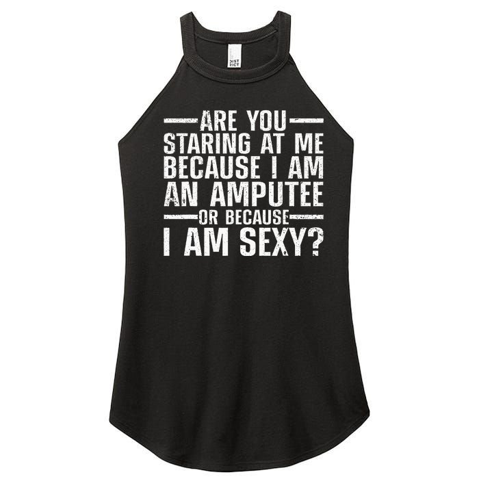 Cool Ampu For Men Women Leg Amputation Handicapped Sexy Women's Perfect Tri Rocker Tank