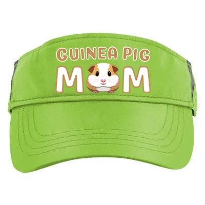 Cute Adorable Fun Guinea Pig Mom Gift Adult Drive Performance Visor