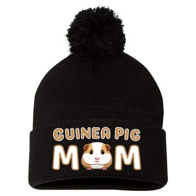 Cute Adorable Fun Guinea Pig Mom Gift Pom Pom 12in Knit Beanie