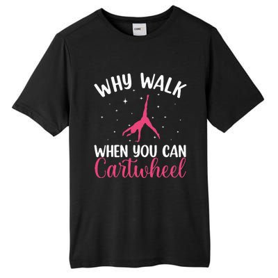 Cartwheel Art For Gymnast Gymnastics Tumbling Tall Fusion ChromaSoft Performance T-Shirt