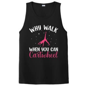 Cartwheel Art For Gymnast Gymnastics Tumbling PosiCharge Competitor Tank