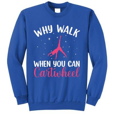 Cartwheel Art For Gymnast Gymnastics Tumbling Sweatshirt