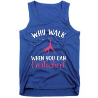 Cartwheel Art For Gymnast Gymnastics Tumbling Tank Top