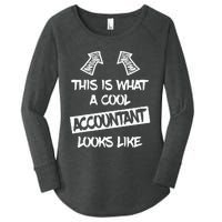 Cool Accountant Funny Saying Accountants Bookkeepers Women's Perfect Tri Tunic Long Sleeve Shirt