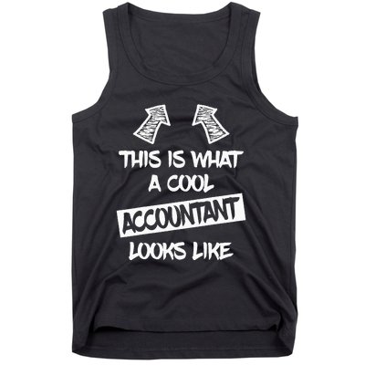 Cool Accountant Funny Saying Accountants Bookkeepers Tank Top