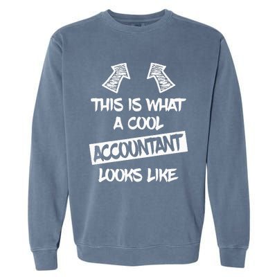 Cool Accountant Funny Saying Accountants Bookkeepers Garment-Dyed Sweatshirt