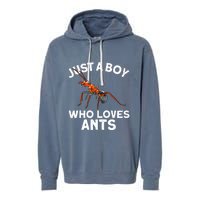 Cool Ant For Ant Farm Entomology Ants Insect Garment-Dyed Fleece Hoodie