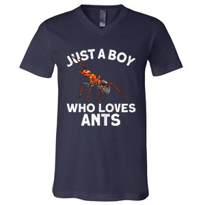 Cool Ant For Ant Farm Entomology Ants Insect V-Neck T-Shirt