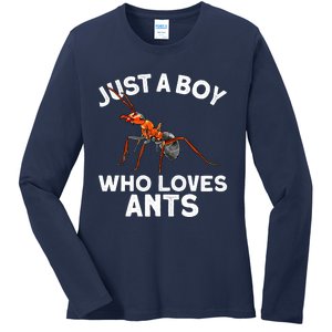 Cool Ant For Ant Farm Entomology Ants Insect Ladies Long Sleeve Shirt