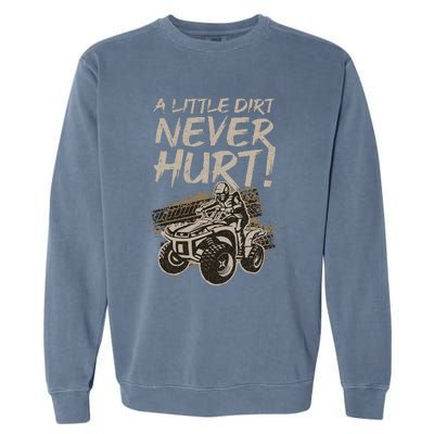 Cool Atv For Women Off Road 4 Wheeler Bike Quad Racing Garment-Dyed Sweatshirt