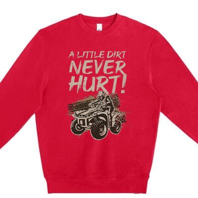 Cool Atv For Women Off Road 4 Wheeler Bike Quad Racing Premium Crewneck Sweatshirt