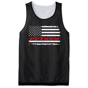 Connecticut American Flag Putnam Usa Patriotic Souvenir Mesh Reversible Basketball Jersey Tank