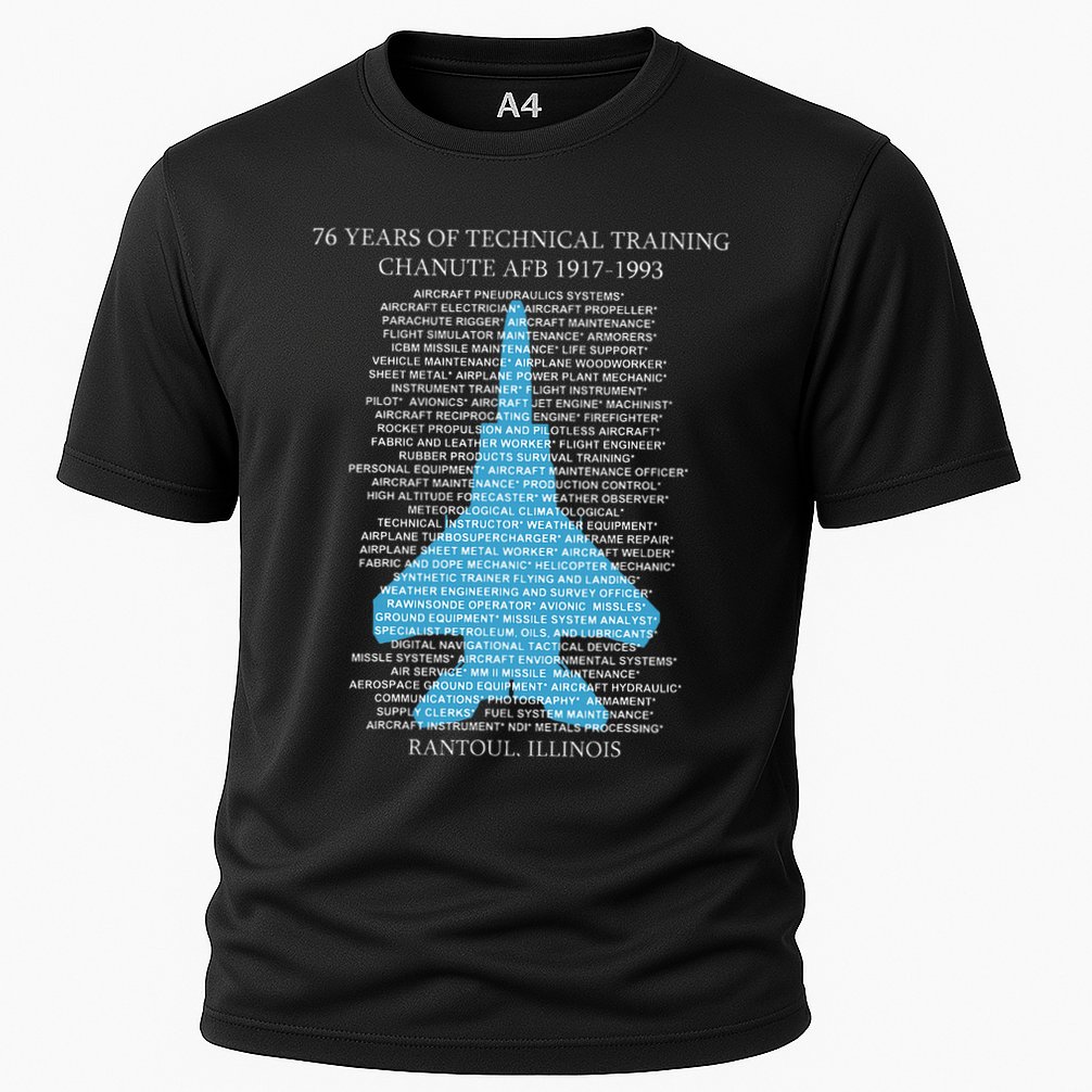 Chanute Afb F15 Eagletshirt Rantoul Illinois Performance Shirt