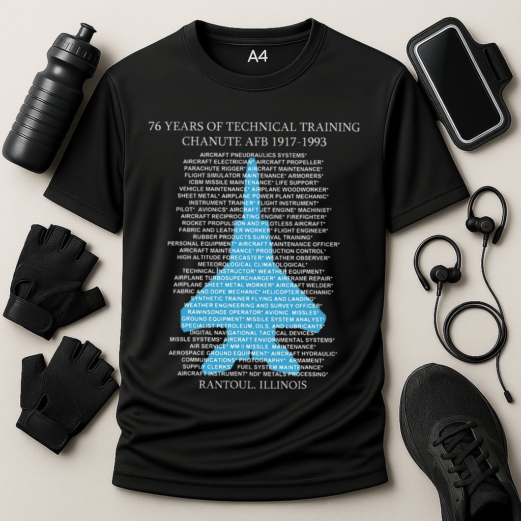 Chanute Afb F15 Eagletshirt Rantoul Illinois Performance Shirt