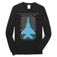 Chanute Afb F15 Eagletshirt Rantoul Illinois Long Sleeve Shirt