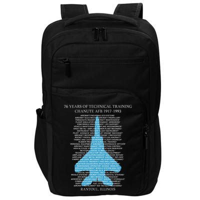Chanute Afb F15 Eagletshirt Rantoul Illinois Impact Tech Backpack