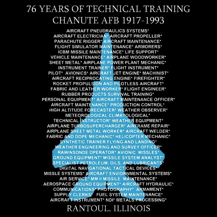 Chanute Afb F15 Eagletshirt Rantoul Illinois Drawstring Bag