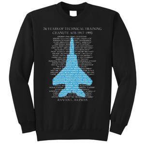 Chanute Afb F15 Eagletshirt Rantoul Illinois Tall Sweatshirt