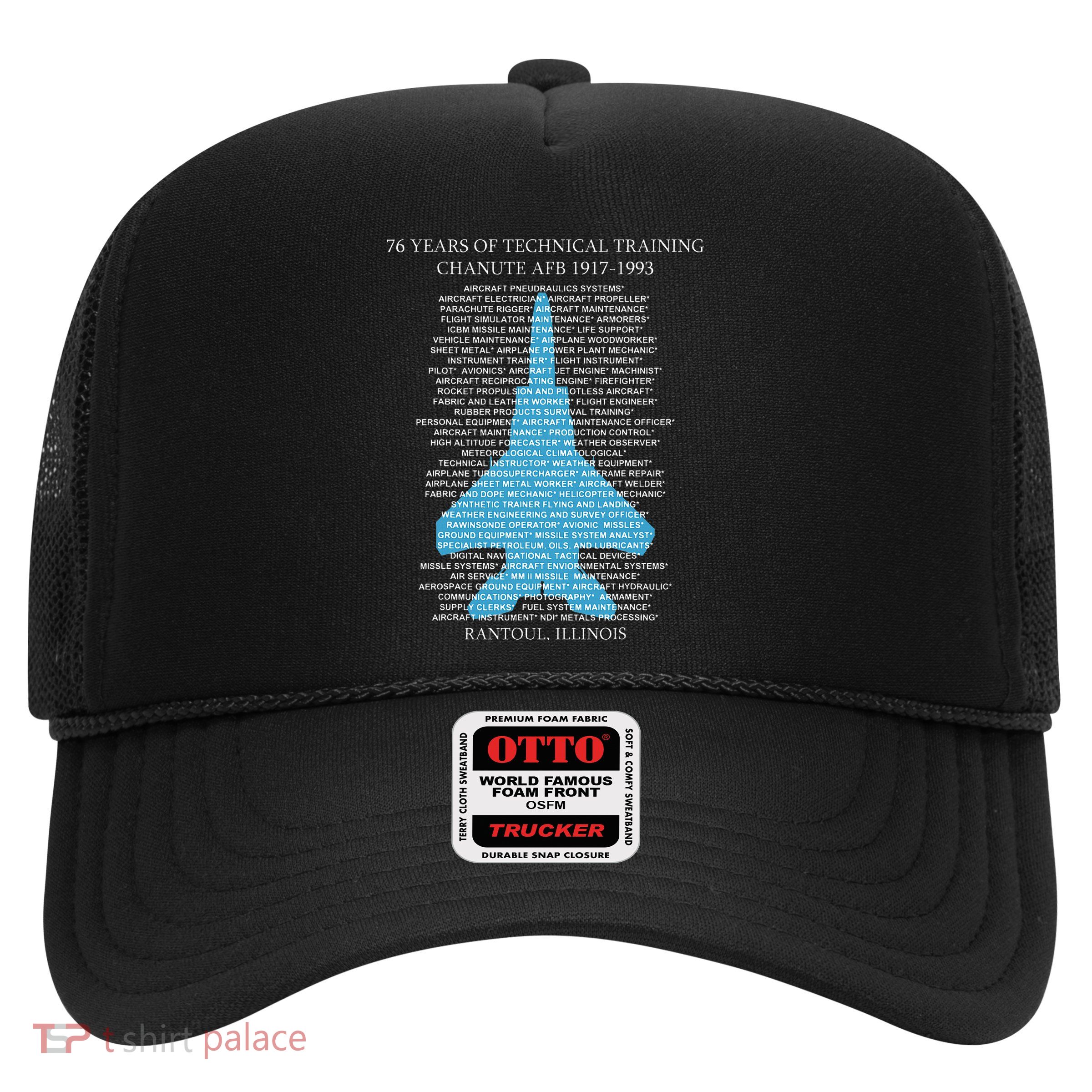 Chanute Afb F15 Eagletshirt Rantoul Illinois Trucker Hat