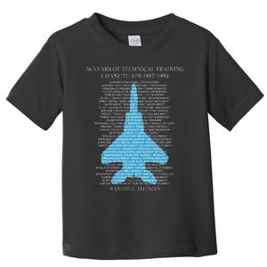 Chanute Afb F15 Eagletshirt Rantoul Illinois Toddler T-Shirt