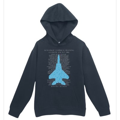 Chanute Afb F15 Eagletshirt Rantoul Illinois Urban Pullover Hoodie