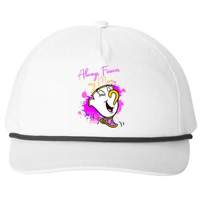 Chip Always Forever My Mom And Chip Matching Mother’S Day Snapback Five-Panel Rope Hat