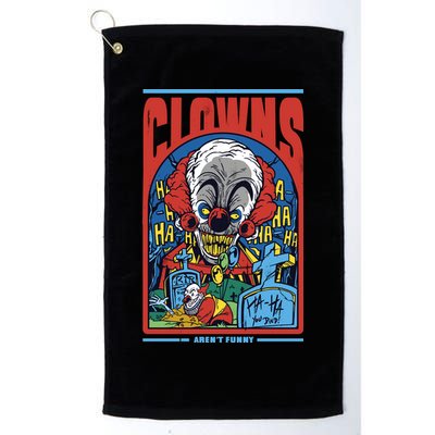 Clowns Aren't Funny Golf Towel