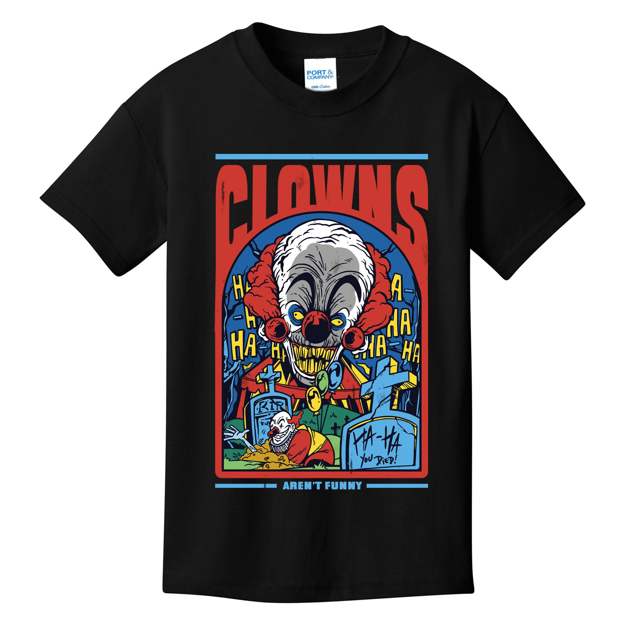 Clowns Aren't Funny Kids T-Shirt