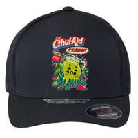 Cthul Aid Funny Cthulhu Anime Flexfit Unipanel Trucker Cap