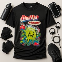Cthul Aid Funny Cthulhu Anime Cooling Performance Crew T-Shirt