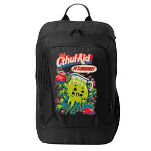 Cthul Aid Funny Cthulhu Anime City Backpack