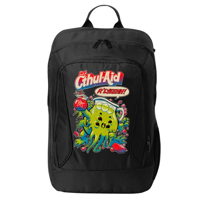 Cthul Aid Funny Cthulhu Anime City Backpack