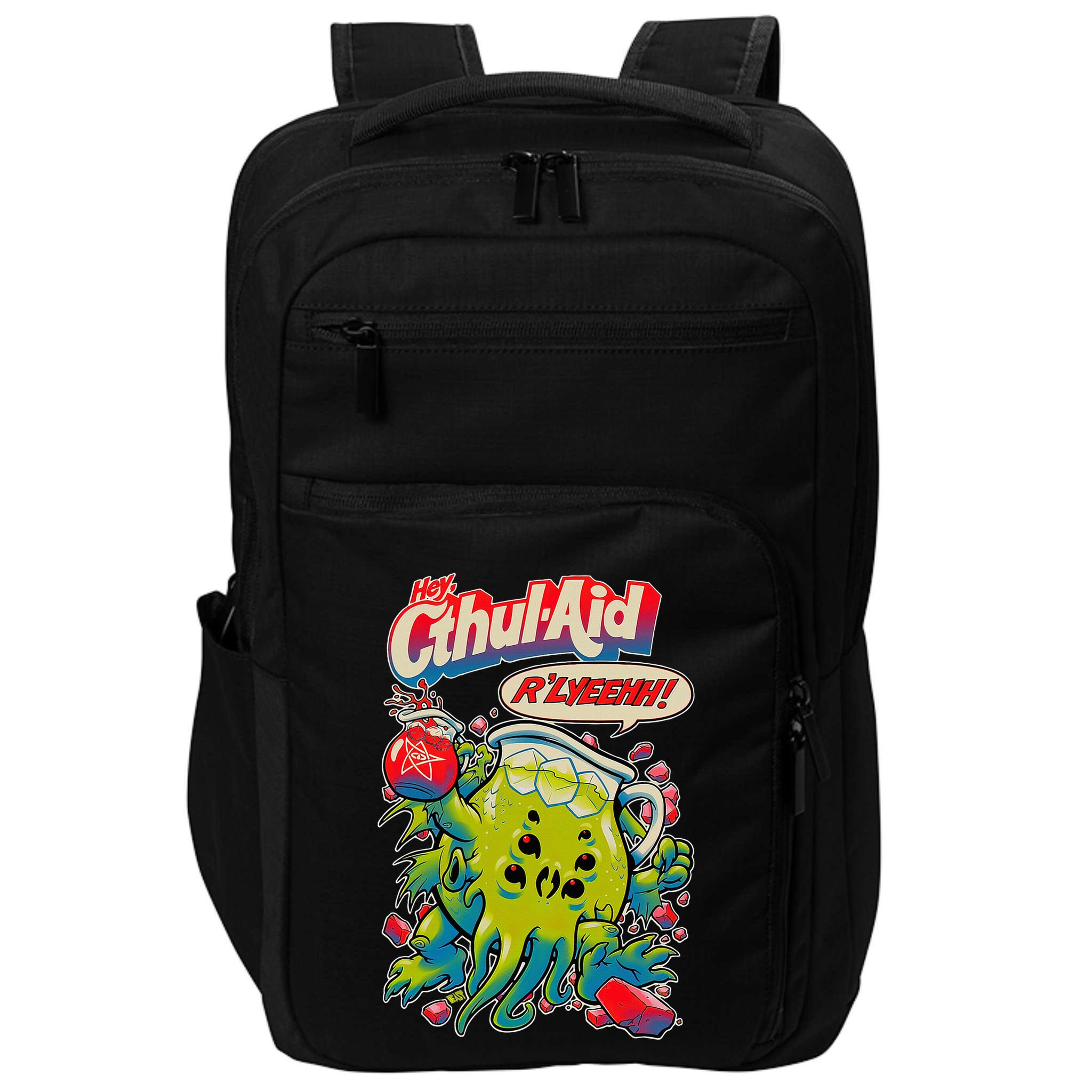 Cthul Aid Funny Cthulhu Anime Impact Tech Backpack