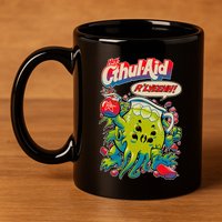 Cthul Aid Funny Cthulhu Anime 11oz C Handle Ceramic Mug