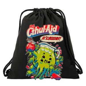 Cthul Aid Funny Cthulhu Anime Drawstring Bag