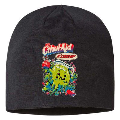 Cthul Aid Funny Cthulhu Anime Sustainable Beanie