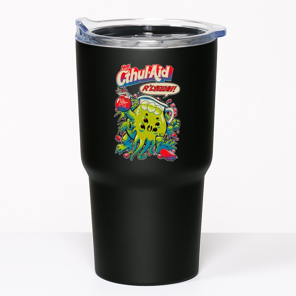 Cthul Aid Funny Cthulhu Anime Tumbler