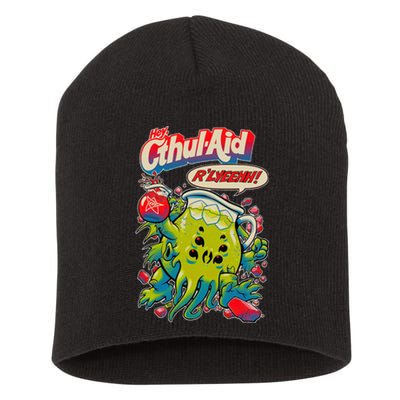 Cthul Aid Funny Cthulhu Anime Short Acrylic Beanie